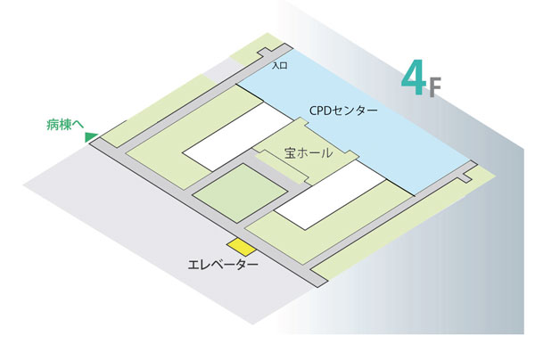 宝ホールまでの地図
